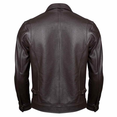 Men's Leather Jacket 100% Natural Cowhide Man Real Leather Coat Male Leather Clothing Autumn Spring Asian Size M601