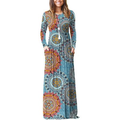 long maxi dress